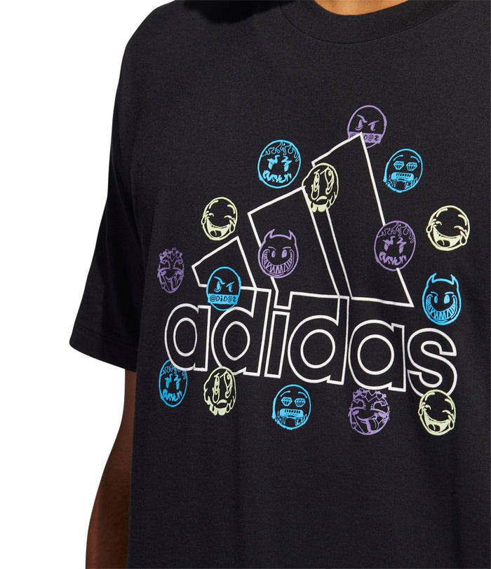 Adidas Men's Big Mood Freelift Short Sleeve Tee, Black