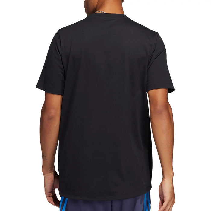Adidas Men's Big Mood Freelift Short Sleeve Tee, Black