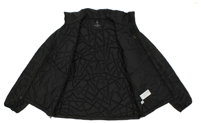 Adidas Men's Terrex Full Zip Lightweight Reflective Insulated Jacket, Black