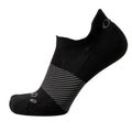 black wicked comfort merino wool performance sock no show length | OS1st