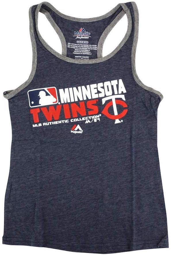 MLB Youth Girls (7-16) Minnesota Twins Team Choice On-Field Tank Top
