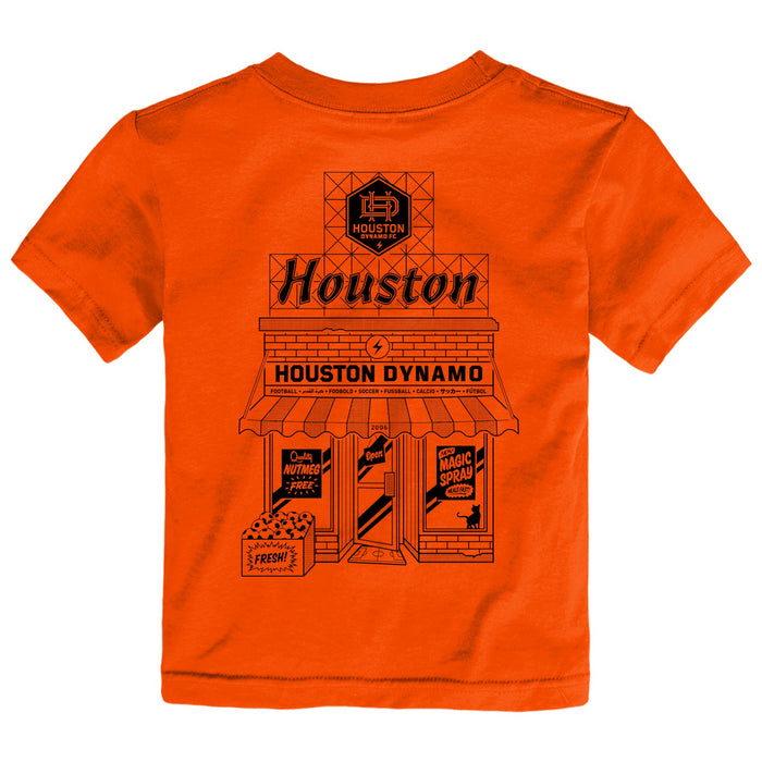 Adidas MLS Toddlers Houston Dynamo Quality MEGS Woodmark Tee