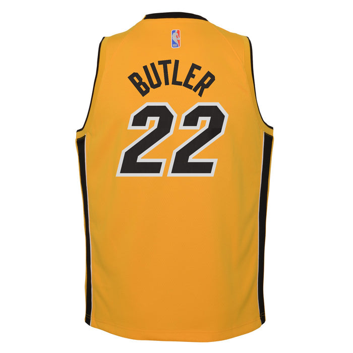 Nike NBA Boys Youth (8-20) Jimmy Butler Miami Heat Earned Edition Jersey, Gold
