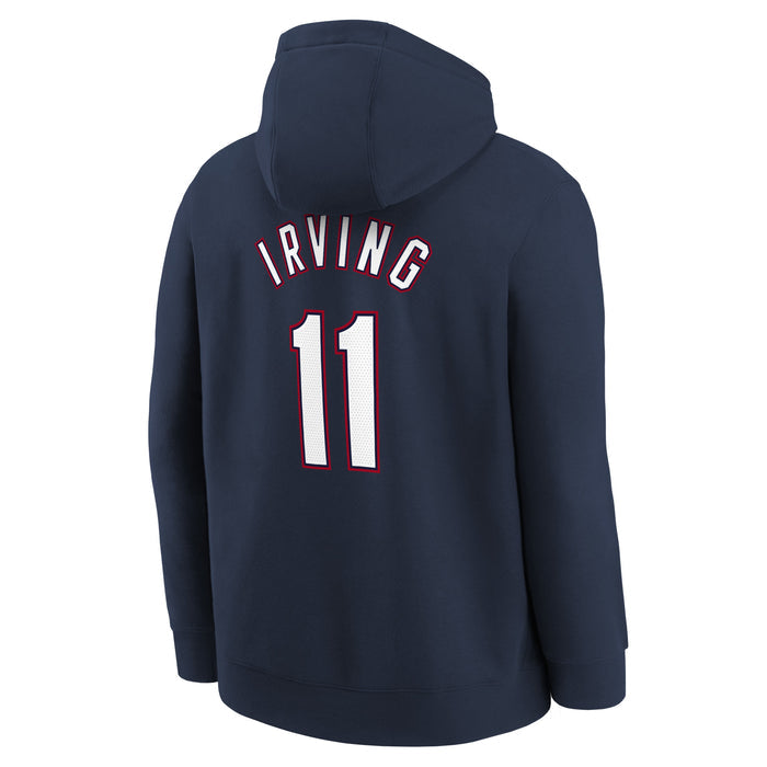Nike NBA Youth Boys Brooklyn Nets Kyrie Irving #11 Fleece Essential Hoodie