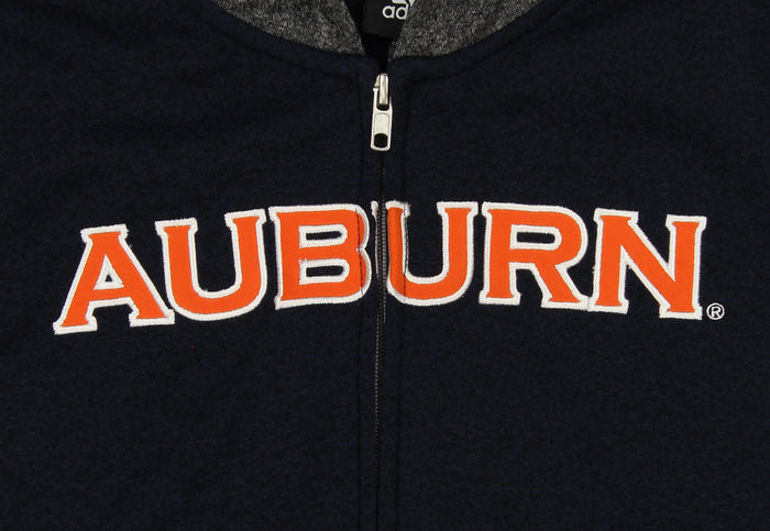 Adidas NCAA Youth Boys Auburn Tigers Full Zip Ultimate Hoodie