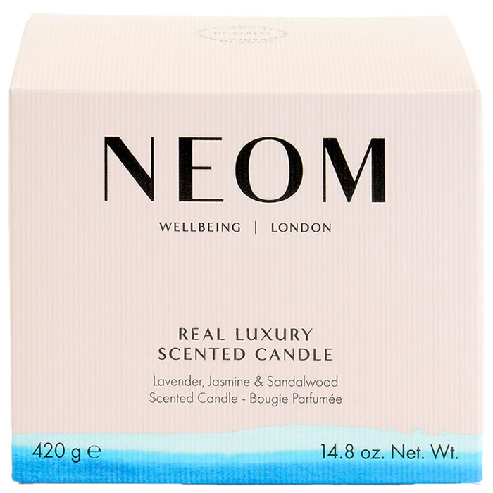 Neom Wellbeing London Scent To De-Stress Real Luxury Candle (3 Wicks) 420g - Additional 2