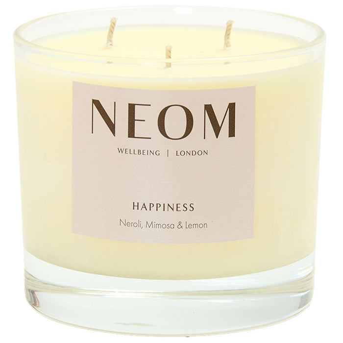 Neom Wellbeing London Scent To Make You Happy Happiness Scented Candle (3 Wicks) 420g - Additional 2