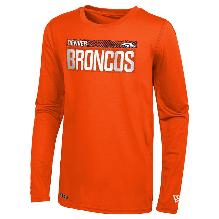 New Era NFL Denver Broncos Men's Dri-Tek Long Sleeve T-Shirt