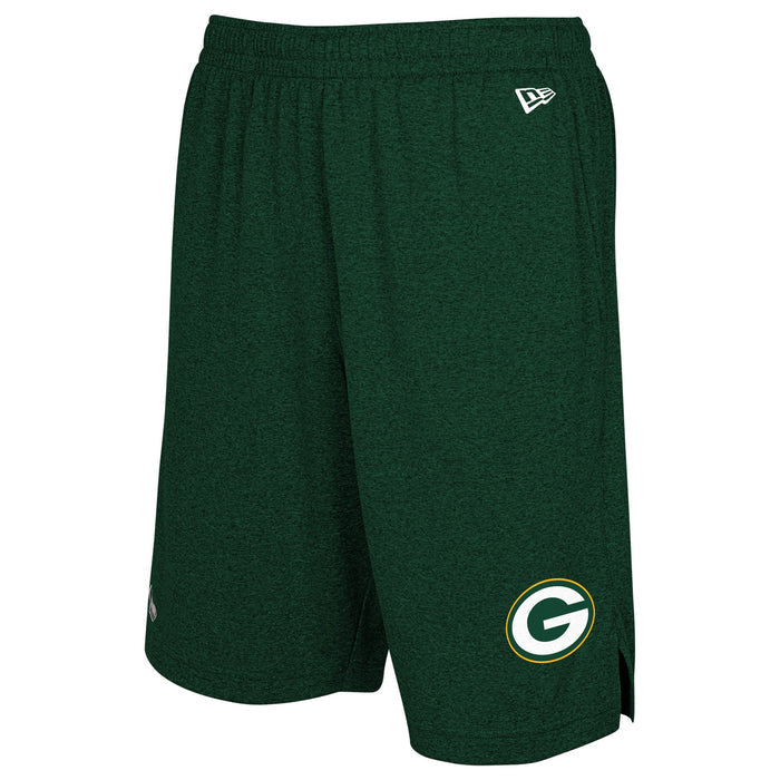 New Era NFL Men's Green Bay Packers Ground Running Performance Shorts, Green