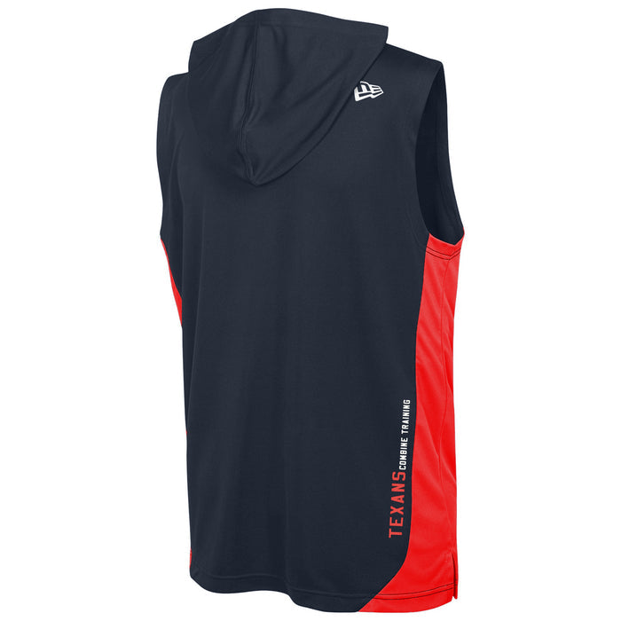 New Era NFL Men's Houston Texans Champions Flair Hooded Muscle T-Shirt