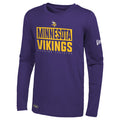 New Era NFL Men's Minnesota Vikings Off-Sides Long Sleeve T-Shirt