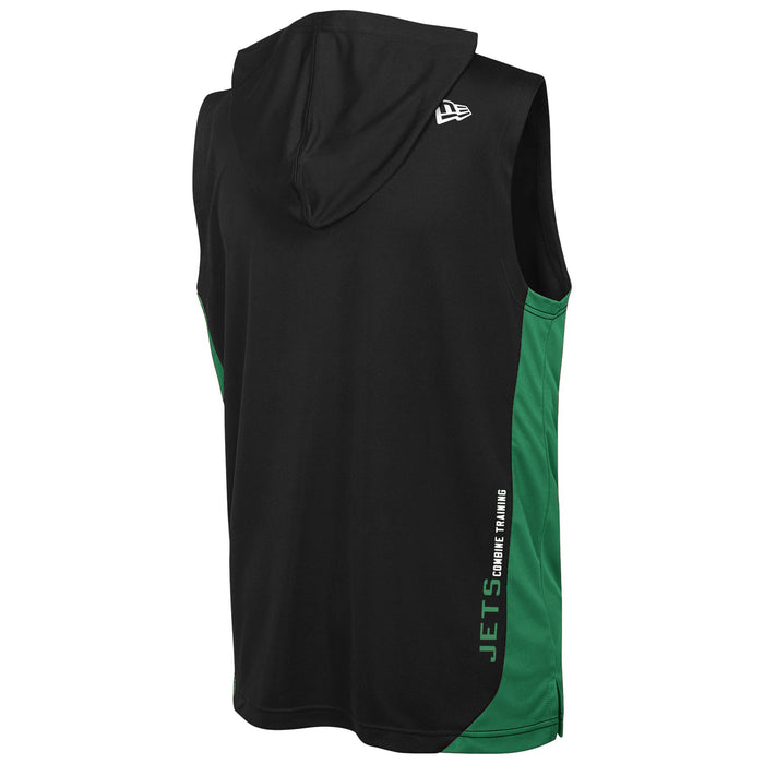 New Era NFL Men's New York Jets Champions Flair Hooded Muscle T-Shirt