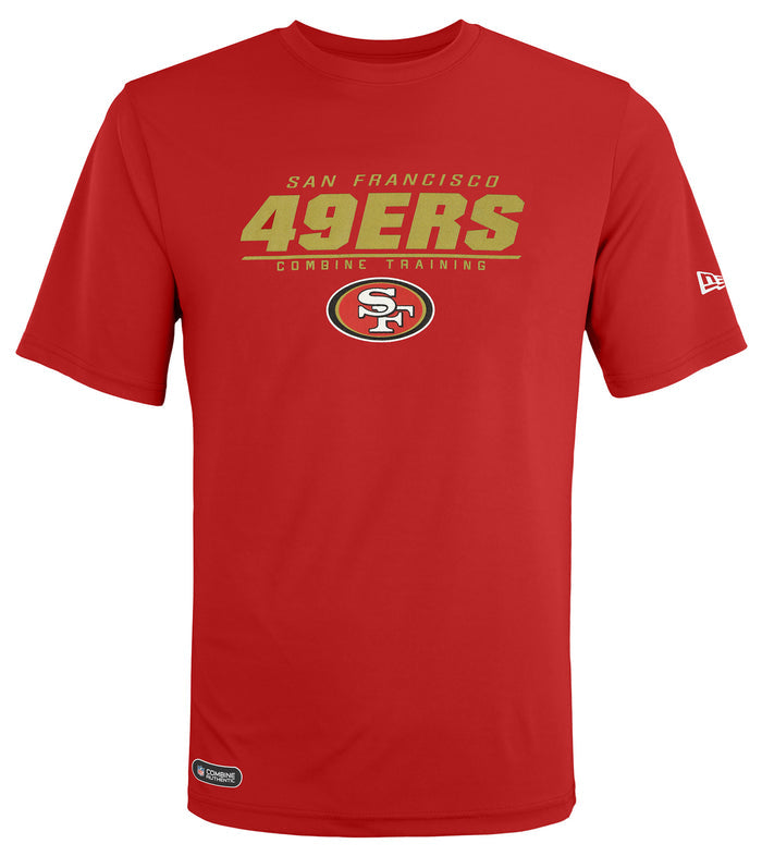 New Era NFL Men's San Francisco 49ers Blitz Lightning Short Sleeve T-Shirt