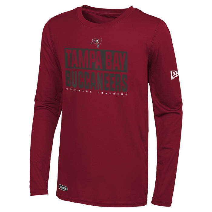 New Era NFL Men's Tampa Bay Buccaneers Off-Sides Long Sleeve T-Shirt