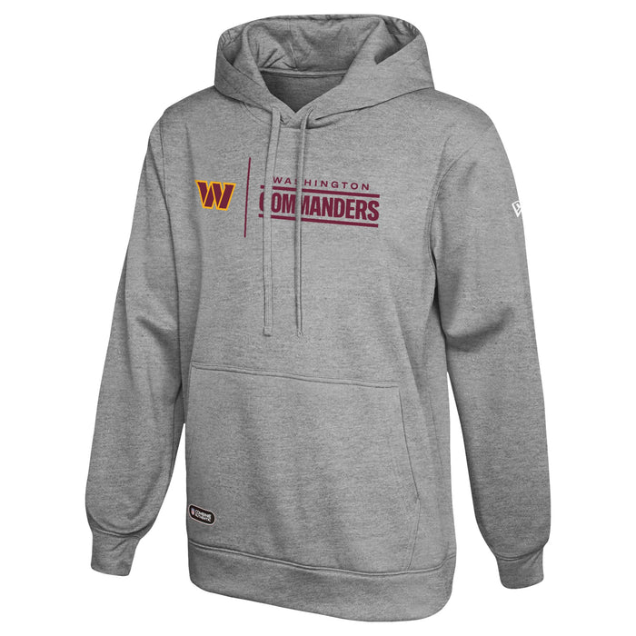 New Era NFL Men's Washington Commanders Game Time Pull Over Performance Hoodie