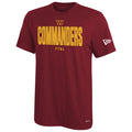 New Era NFL Men's Washington Commanders Grids Primary Team Color T-Shirt