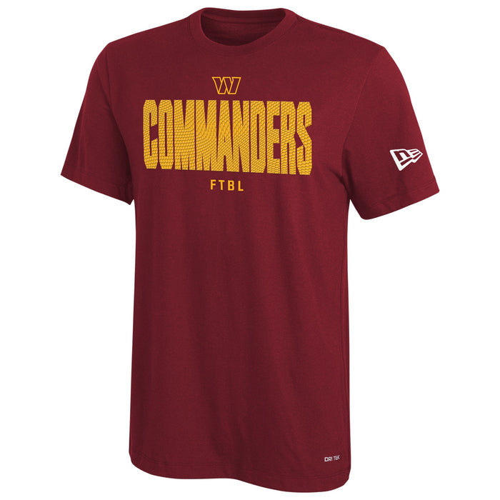 New Era NFL Men's Washington Commanders Grids Primary Team Color T-Shirt