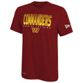 New Era NFL Men's Washington Commanders Pride Short Sleeve Dri-Tek T-Shirt