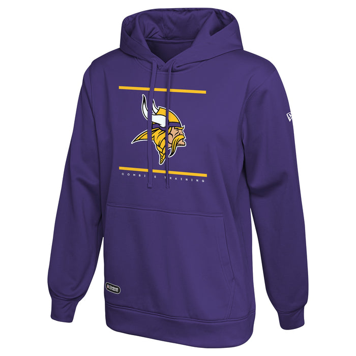 New Era NFL Minnesota Vikings Football Men's Split Defence Fleece Pullover Hoodie