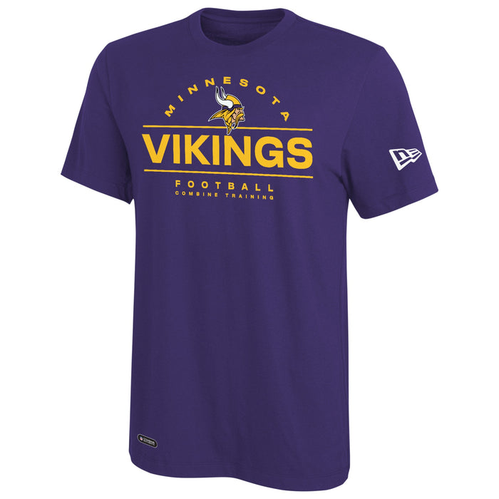 New Era NFL Minnesota Vikings Men's Blitz Lightning Short Sleeve T-Shirt