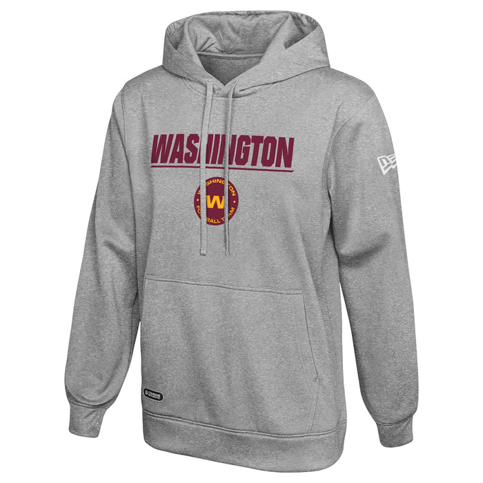 New Era NFL Washington Football Team Men's Stated Pullover Hoodie, Grey