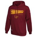 New Era Washington Commanders NFL Men's Scoreboard Pullover Performance Hoodie, Burgundy