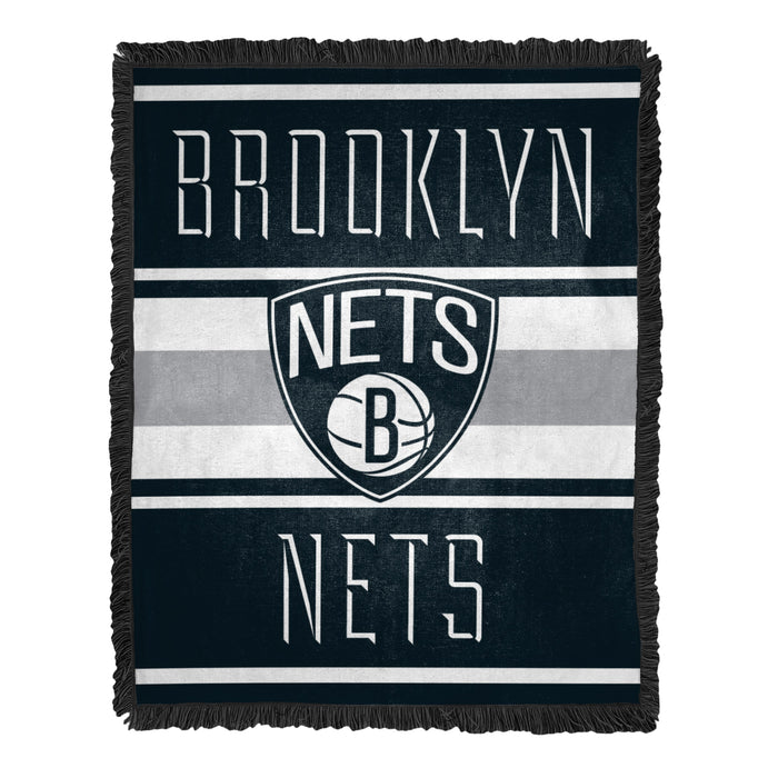 Northwest NBA Atlanta Hawks Nose Tackle Woven Jacquard Throw Blanket