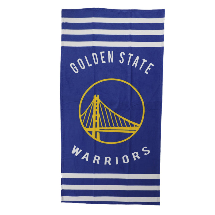 Northwest NBA Golden State Warriors "Stripes" Beach Towel, 30" x 60"