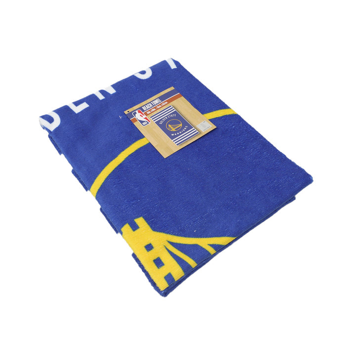 Northwest NBA Golden State Warriors "Stripes" Beach Towel, 30" x 60"