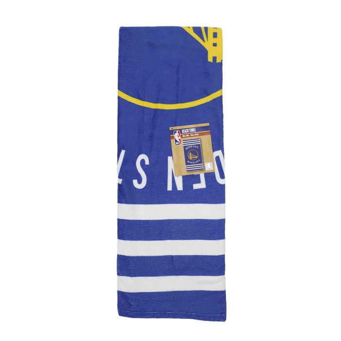 Northwest NBA Golden State Warriors "Stripes" Beach Towel, 30" x 60"