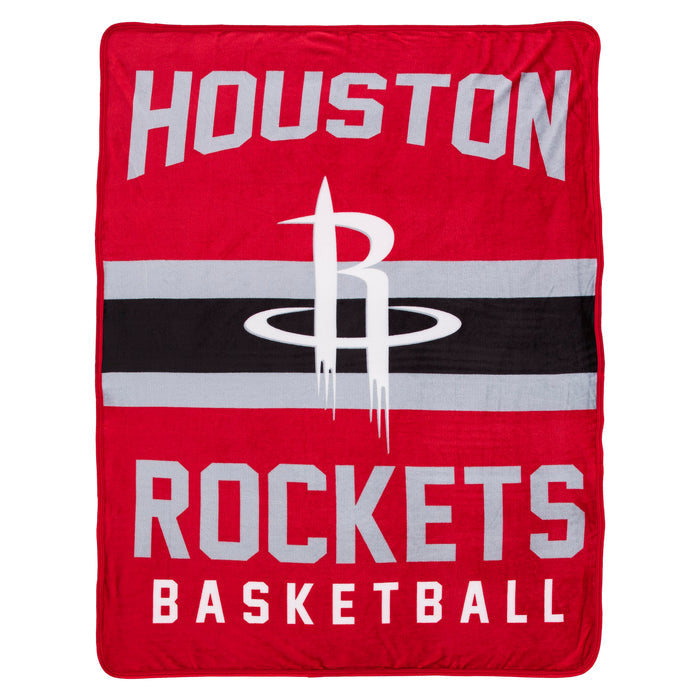 Northwest NBA Houston Rockets Singular Silk Touch Throw Blanket, 45" x 60"