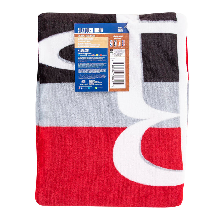 Northwest NBA Houston Rockets Singular Silk Touch Throw Blanket, 45" x 60"