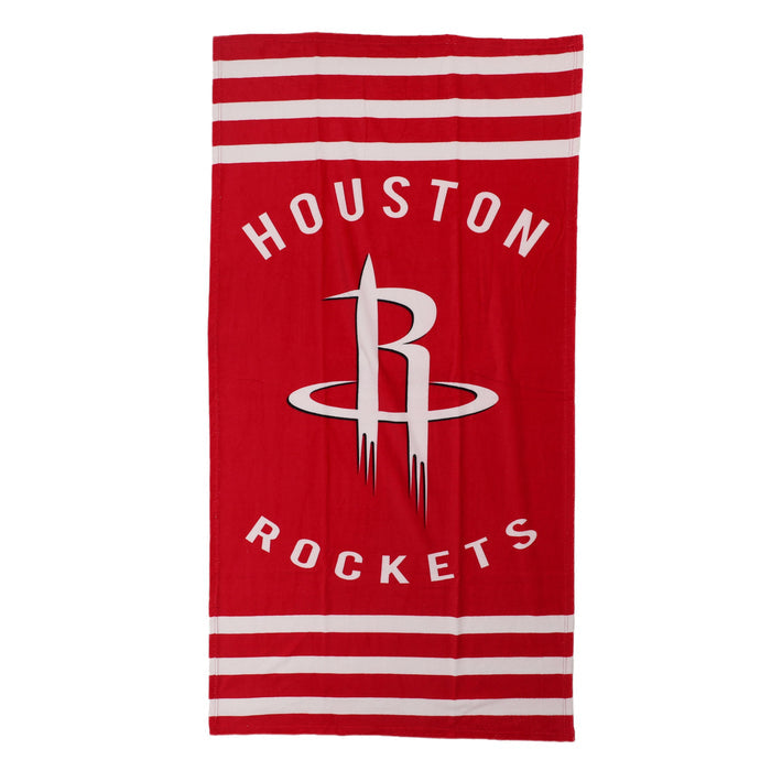Northwest NBA Houston Rockets "Stripes" Beach Towel, 30" x 60"
