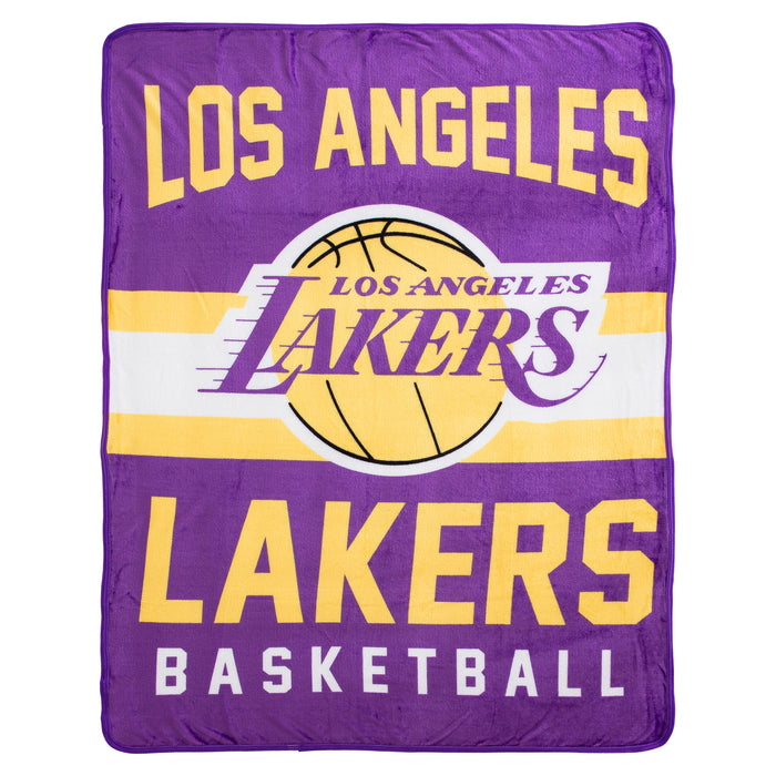 Northwest NBA Los Angeles Lakers Singular Silk Touch Throw Blanket, 45" x 60"