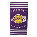 Northwest NBA Los Angeles Lakers "Stripes" Beach Towel, 30" x 60"