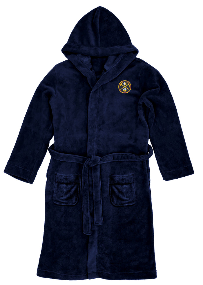 Northwest NBA Men's Denver Nuggets Hooded Silk Touch Robe, 26" x 47"