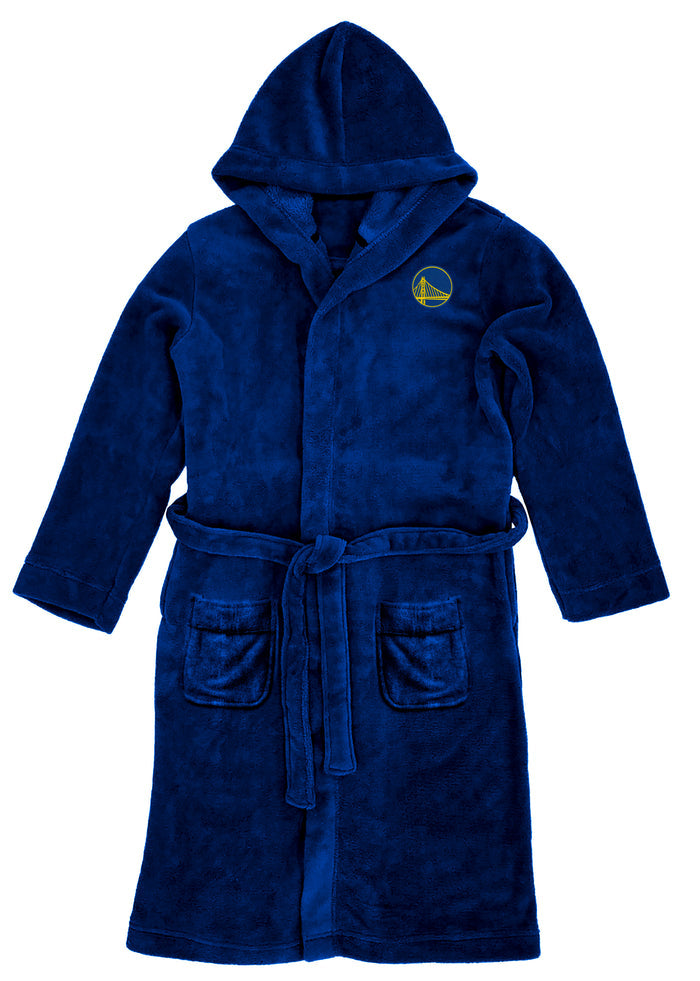 Northwest NBA Men's Golden State Warriors Hooded Silk Touch Robe, 26" x 47"