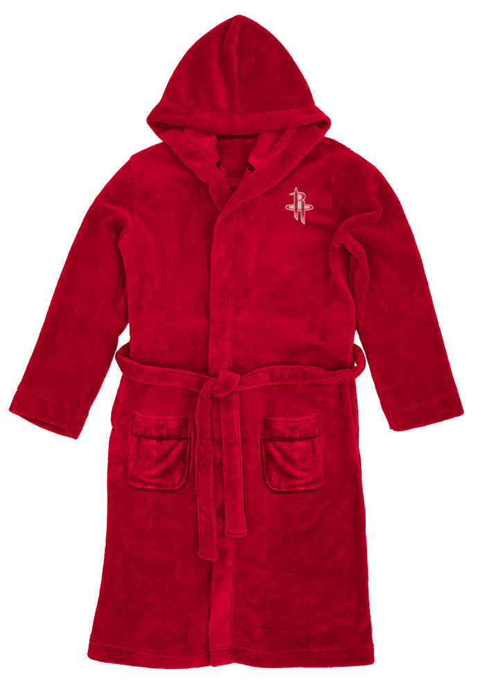 Northwest NBA Men's Houston Rockets Hooded Silk Touch Robe, 26" x 47"