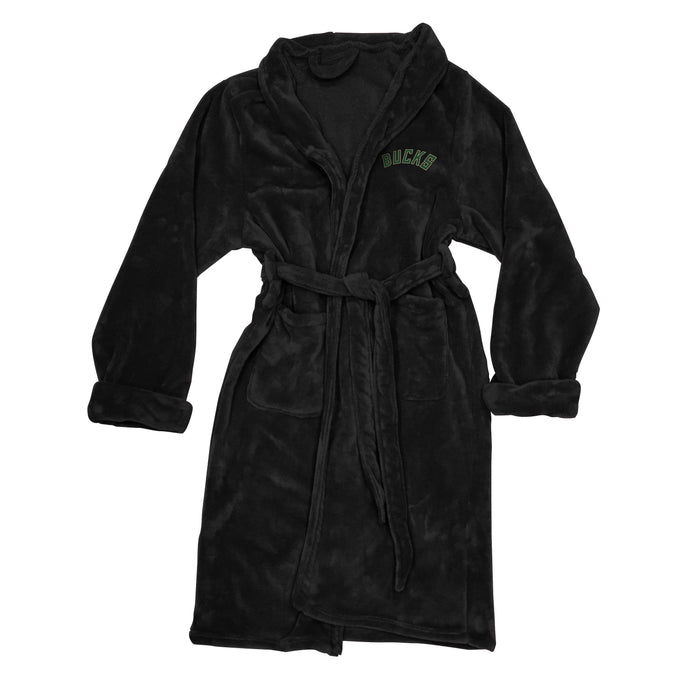 Northwest NBA Men's Milwaukee Bucks Silk Touch Bath Robe, 26" x 47"
