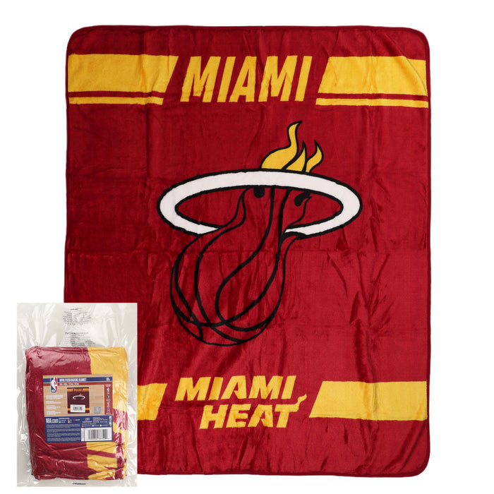Northwest NBA Miami Heat Legion Raschel Throw, 50" x 60"