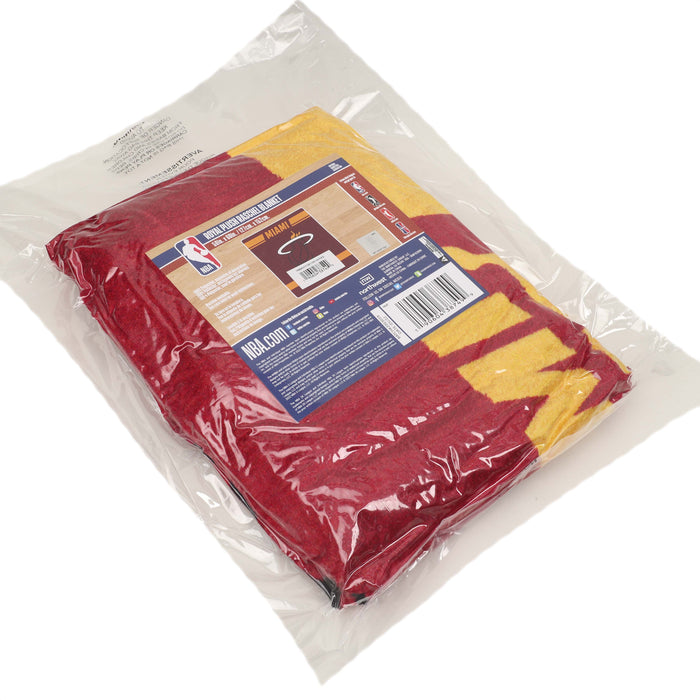 Northwest NBA Miami Heat Legion Raschel Throw, 50" x 60"