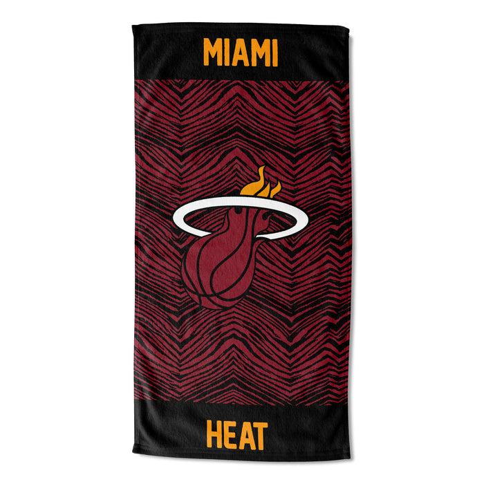 Northwest NBA Miami Heat State Line Beach Towel, 30x60