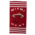 Northwest NBA Miami Heat "Stripes" Beach Towel, 30" x 60"