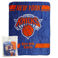 Northwest NBA New York Knicks Legion Raschel Throw, 50" x 60"