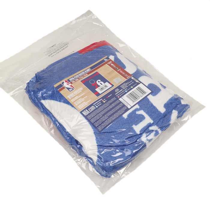 Northwest NBA Philadelphia 76Ers Legion Raschel Throw, 50" x 60"