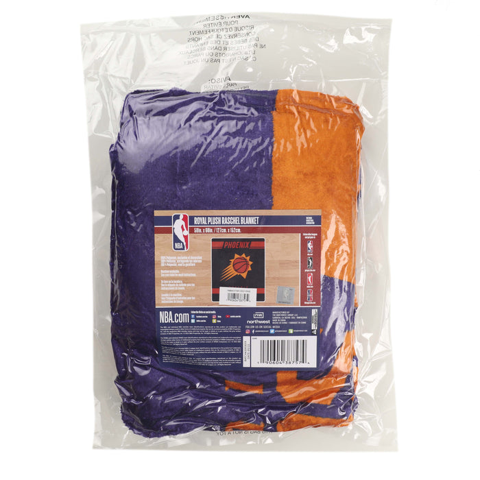 Northwest NBA Phoenix Suns Legion Raschel Throw, 50" x 60"
