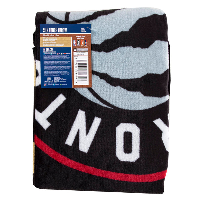 Northwest NBA Toronto Raptors Singular Silk Touch Throw Blanket, 45" x 60"