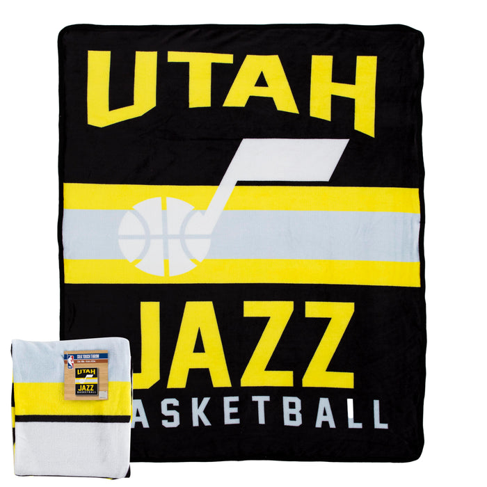 Northwest NBA Utah Jazz Singular Silk Touch Throw Blanket, 45" x 60"