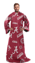 Northwest NCAA Alabama Crimson Tide Toss Silk Touch Comfy Thow with Sleeves