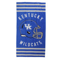 Northwest NCAA Kentucky Wildcats "Stripes" Beach Towel, 30" x 60"